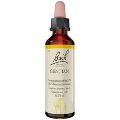 Original Bachblüten Bachblütentropfen-Bachblüten Nr. 12 Gentian Tropfen, 20 ml