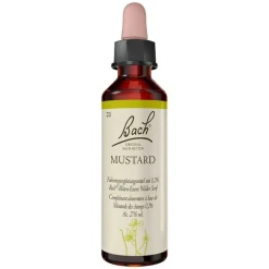 Original Bachblüten Bachblüten Nr. 21 Mustard Tropfen, 20 ml- Bachblütentropfen