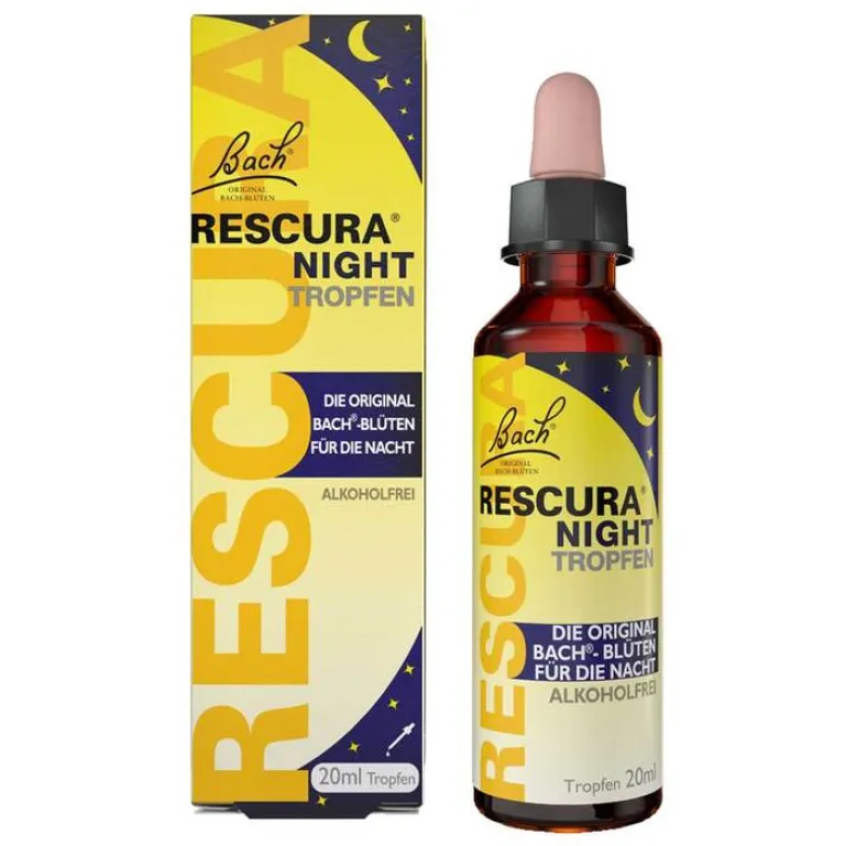 Bachblüten Original Night Tropfen alkoholfrei, 20 ml^Rescura Clearance