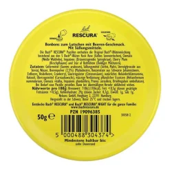 Rescura Bachblütentropfen-Bachblüten Original Pastillen Beeren-Mix, 50 g