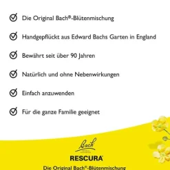 Rescura Bachblütentropfen-Bachblüten Original Pastillen Beeren-Mix, 50 g
