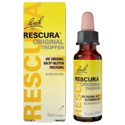 Rescura Bachblütentropfen-Bachblüten Original Tropfen alkoholfrei, 10 ml