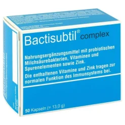 Bactisubtil Complex Kapseln, 50 St- Bakterienkulturen