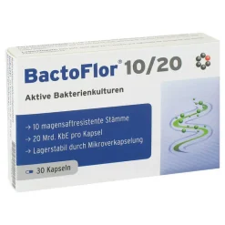 10 / 20 Kapseln, 30 St^Bactoflor Hot