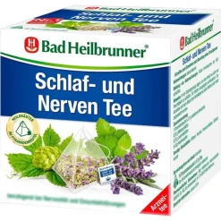 Bad Heilbrunner Beruhigungstee-Schlaf- und Nerven Tee Pyram.Beutel, 15X1.7 g