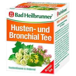 Tee Husten und Bronchial N Beutel, 8X2.0 g^Bad Heilbrunner