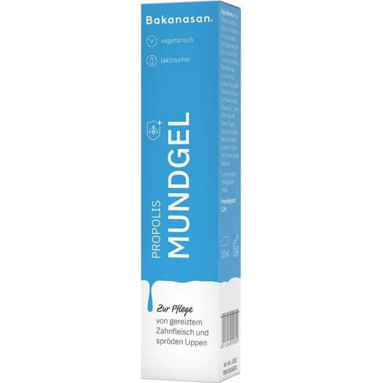Bakanasan Mundpflege-Propolis Mundgel, 20 ml