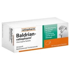Baldrian überzogene Tabletten, 60 St^Ratiopharm Clearance