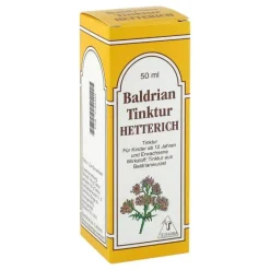 Hetterich Baldriantinktur , 50 ml- Baldrian|Beruhigungsmittel