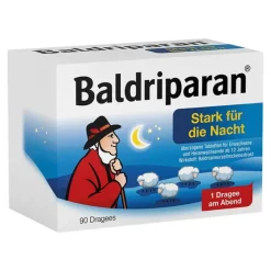 Stark für die Nacht überzogene Tabletten, 90 St^Baldriparan