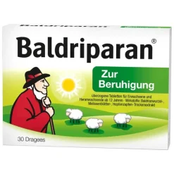 Baldriparan zur Beruhigung überzogene Tabletten, 30 St- Beruhigungsmittel