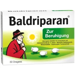 Baldriparan zur Beruhigung überzogene Tabletten, 30 St- Beruhigungsmittel