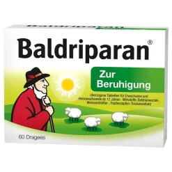 Baldriparan Beruhigungsmittel-zur Beruhigung überzogene Tabletten, 60 St