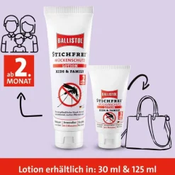 Ballistol Mückenschutz Lotion Kids & Family, 30 ml^Stichfrei Clearance
