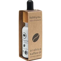 balmyou Körperöle|Gesichtspflege-reines Arabica Kaffeeöl, 20 ml