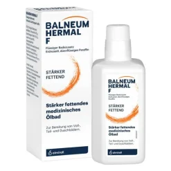 Balneum HERMAL F Flüssiger Badezusatz, 500 ml- Trockene & Sensible Haut|Bäder