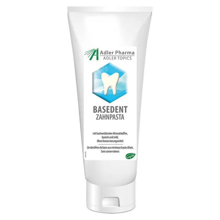 Adler Zahnpasta & Zahncreme-Basedent basische Mineralsto, 75 ml