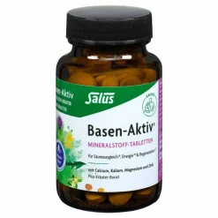 Salus Basen Aktiv Mineralstoff-Kräuter-Extrakt-Tabletten, 100 St- Säure-Basenhaushalt