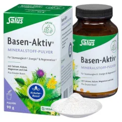 Salus Säure-Basenhaushalt-Basen Aktiv Mineralstoff-Kräuter-Extrakt-Pulver, 90 g