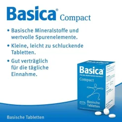 Basica compact Tabletten, 120 St- Säure-Basenhaushalt