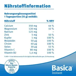 Basica instant Pulver, 300 g- Säure-Basenhaushalt
