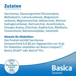 Basica instant Pulver, 300 g- Säure-Basenhaushalt