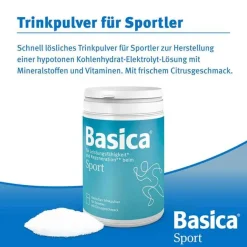Basica Drinks|Sonstige Aufbaupräparate-Sport Pulver, 660 g