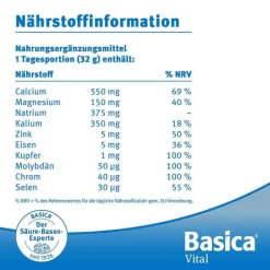 Basica Säure-Basenhaushalt-Vital Granulat, 800 g