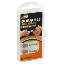 Batterien für Hörgeräte 312, 6 St^Duracell Discount
