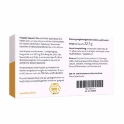 Beecraft Zink-Propolis Kapseln Plus, 60 St