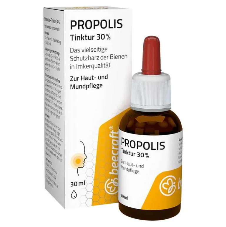 Beecraft Propolis Tinktur 30%, 30 ml- Mundspülung