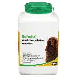 Befedo Minvit für Hunde Kautabletten, 180 St- Vitamine-Mineralstoffe