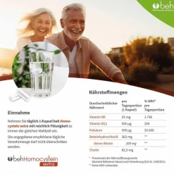 Beh Homocystein extra Kapseln, 90 St^Imstam Best
