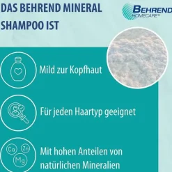 Behrend Mineral Shampoo, 250 ml- Shampoos