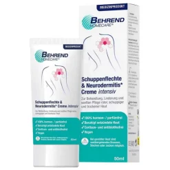 Behrend Psoriasis-Schuppenflechte & Neurodermitis Creme Intensiv , 50 ml
