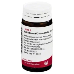 Belladonna Chamomilla Globuli, 20 g^Wala New