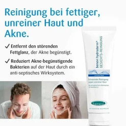 Benevi Unreine Haut|Reinigung-Hydroderm Gesichts Reinigung, 125 ml