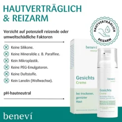 Benevi Neutral Gesichts-Creme, 50 ml- Tagespflege