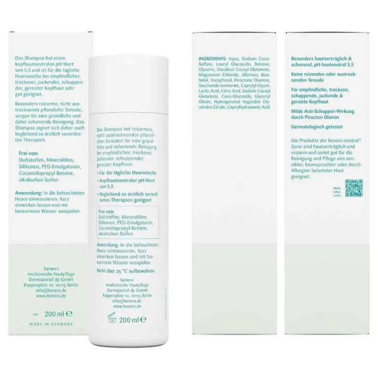 Benevi Neutral Shampoo, 200 ml- Haare|Shampoos