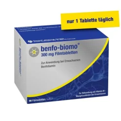 Benfo-Biomo Vitamin B1 (Thiamin)-300 mg Filmtabletten, 30 St
