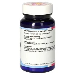 Vitamine-Mineralstoffe-Benfotiamin 100 mg GPH Kapseln vet. (für Tiere), 60 St