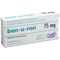75 mg Suppositorien, 10 St^Ben-u-ron New