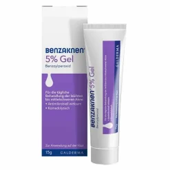 ® 5% Gel bei leichter bis mittelschwerer Akne, 15 g^Benzaknen New