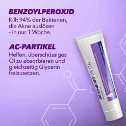 ® 5% Gel bei leichter bis mittelschwerer Akne, 2X40 g^Benzaknen