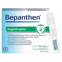 Bepanthen Augentropfen Trockene Augen-® Augentropfen , 20X0.5 ml