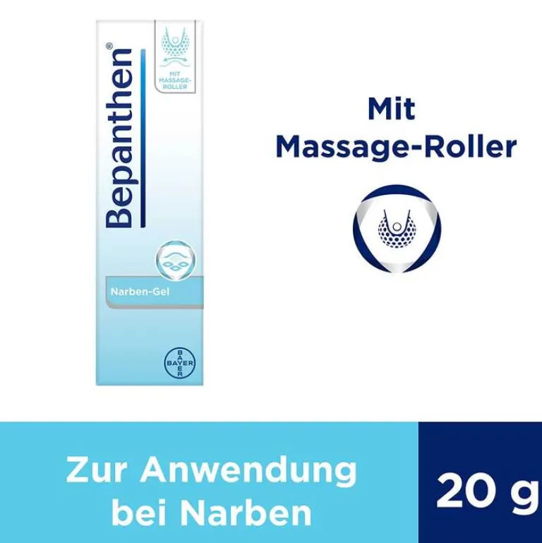 Narben-Gel mit Massage-Roller, 20 g^Bepanthen Outlet