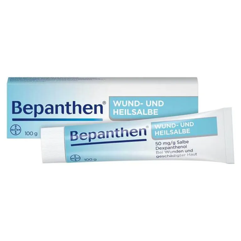 Bepanthen Wund- und Heilsalbe bei oberflächlichen Hautverletzungen, 100 g- Wund- & Heilsalbe