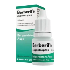 Berberil Augentropfen Bindehautentzündung-N Augentropfen bei akut geröteten, gereizten Augen, 10 ml