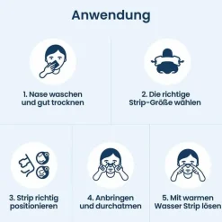 Besser Atmen Breathe Right Nasenpflaster normal transparent , 10 St- Schnupfen & Nasennebenhöhlen