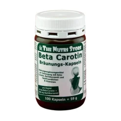 Beta Carotin 8 mg Bräunungskapseln, 100 St^The Nutri Store